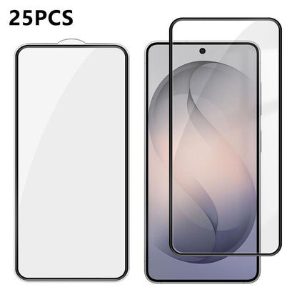 25pcs High-Aluminum Full-Coverage Anti-Fingerprint Screen-Printed HD Tempered Glass Film, For Galaxy A08 4G / 5G, For Galaxy A18 4G / 5G, For Galaxy M47 5G, For Galaxy Z Fold8 5G Outer Screen, For Galaxy Z Fold8 Ultra 5G Outer Screen                   ...