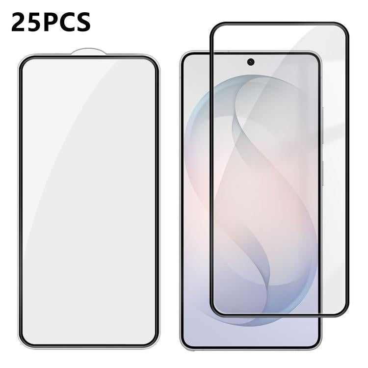 25pcs High-Aluminum Full-Coverage Anti-Fingerprint Screen-Printed HD Tempered Glass Film, For Galaxy A08 4G / 5G, For Galaxy A18 4G / 5G, For Galaxy M47 5G, For Galaxy Z Fold8 5G Outer Screen, For Galaxy Z Fold8 Ultra 5G Outer Screen                   ...