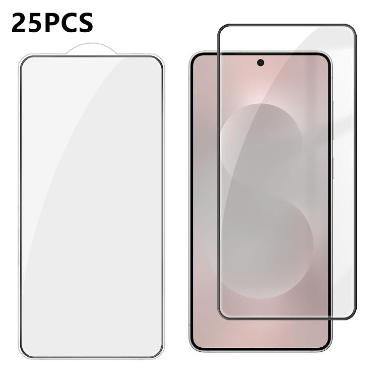 25pcs High-Aluminum Full-Coverage Anti-Fingerprint Screen-Printed HD Tempered Glass Film, For Galaxy A08 4G / 5G, For Galaxy A18 4G / 5G, For Galaxy M47 5G, For Galaxy Z Fold8 5G Outer Screen, For Galaxy Z Fold8 Ultra 5G Outer Screen                   ...