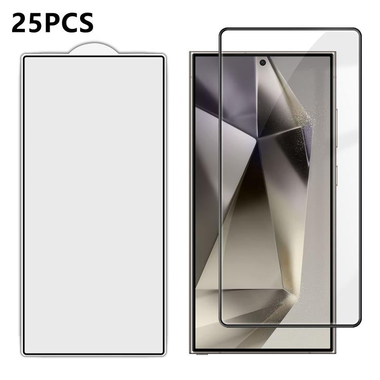 25pcs High-Aluminum Full-Coverage Anti-Fingerprint Screen-Printed HD Tempered Glass Film, For Galaxy A08 4G / 5G, For Galaxy A18 4G / 5G, For Galaxy M47 5G, For Galaxy Z Fold8 5G Outer Screen, For Galaxy Z Fold8 Ultra 5G Outer Screen                   ...