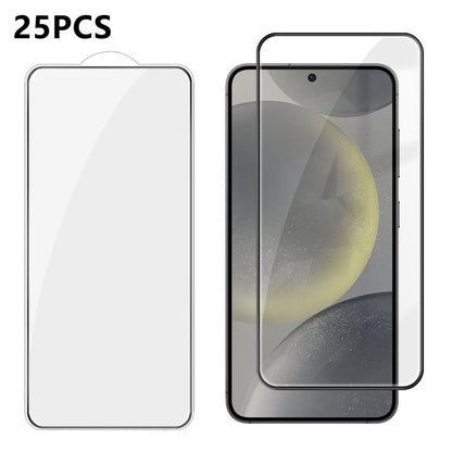 25pcs High-Aluminum Full-Coverage Anti-Fingerprint Screen-Printed HD Tempered Glass Film, For Galaxy A08 4G / 5G, For Galaxy A18 4G / 5G, For Galaxy M47 5G, For Galaxy Z Fold8 5G Outer Screen, For Galaxy Z Fold8 Ultra 5G Outer Screen                   ...