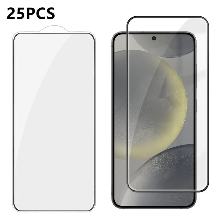 25pcs High-Aluminum Full-Coverage Anti-Fingerprint Screen-Printed HD Tempered Glass Film, For Galaxy A08 4G / 5G, For Galaxy A18 4G / 5G, For Galaxy M47 5G, For Galaxy Z Fold8 5G Outer Screen, For Galaxy Z Fold8 Ultra 5G Outer Screen                   ...