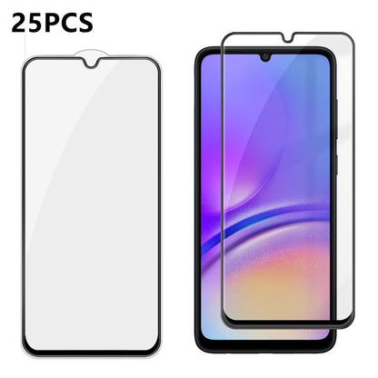 25pcs High-Aluminum Full-Coverage Anti-Fingerprint Screen-Printed HD Tempered Glass Film, For Galaxy A08 4G / 5G, For Galaxy A18 4G / 5G, For Galaxy M47 5G, For Galaxy Z Fold8 5G Outer Screen, For Galaxy Z Fold8 Ultra 5G Outer Screen                   ...