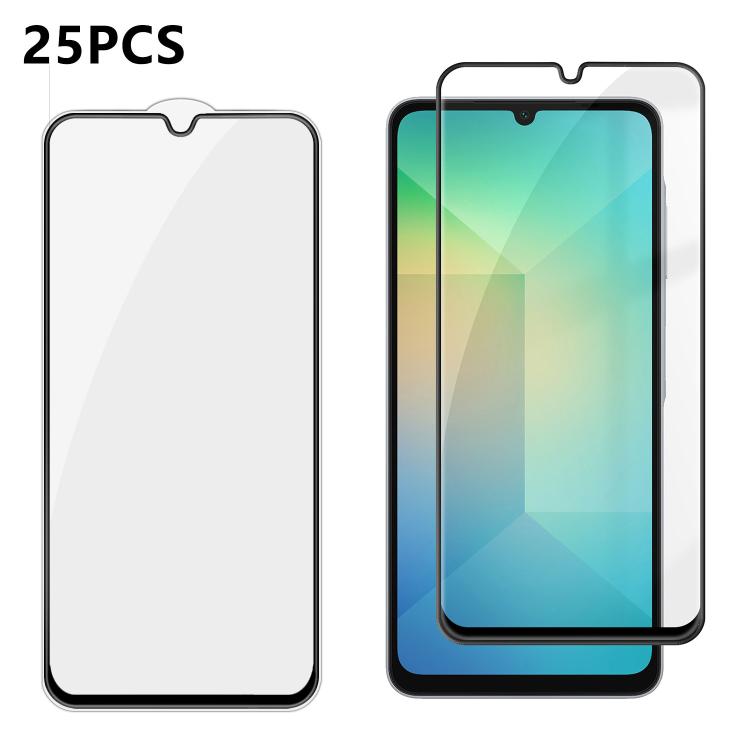 25pcs High-Aluminum Full-Coverage Anti-Fingerprint Screen-Printed HD Tempered Glass Film, For Galaxy A08 4G / 5G, For Galaxy A18 4G / 5G, For Galaxy M47 5G, For Galaxy Z Fold8 5G Outer Screen, For Galaxy Z Fold8 Ultra 5G Outer Screen                   ...