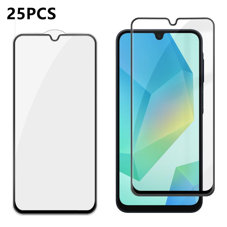 25pcs High-Aluminum Full-Coverage Anti-Fingerprint Screen-Printed HD Tempered Glass Film, For Galaxy A08 4G / 5G, For Galaxy A18 4G / 5G, For Galaxy M47 5G, For Galaxy Z Fold8 5G Outer Screen, For Galaxy Z Fold8 Ultra 5G Outer Screen                   ...