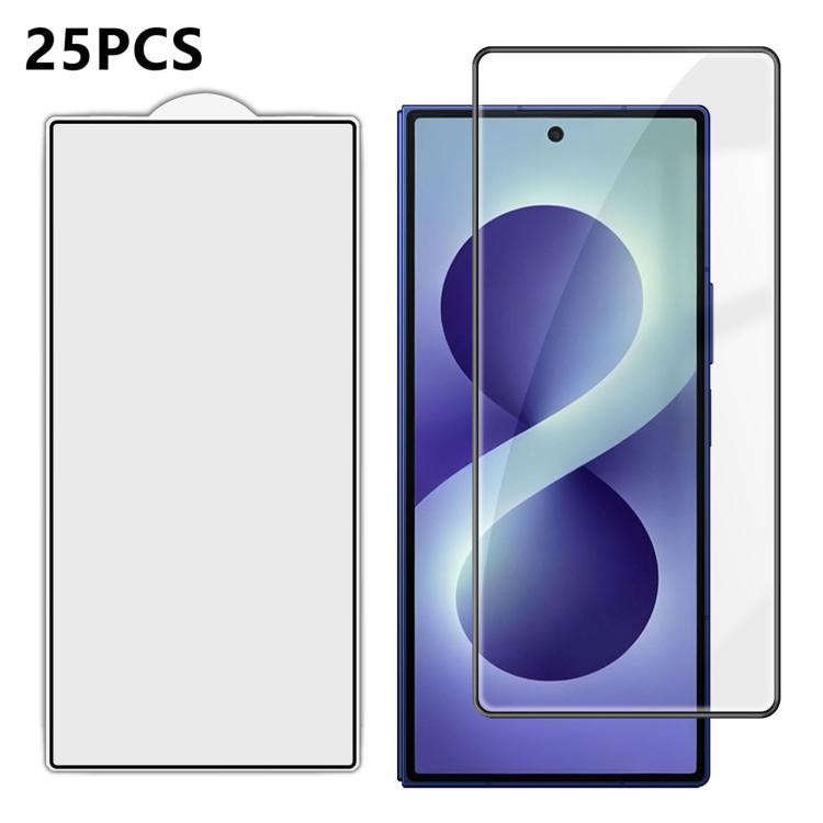 25pcs High-Aluminum Full-Coverage Anti-Fingerprint Screen-Printed HD Tempered Glass Film, For Galaxy A08 4G / 5G, For Galaxy A18 4G / 5G, For Galaxy M47 5G, For Galaxy Z Fold8 5G Outer Screen, For Galaxy Z Fold8 Ultra 5G Outer Screen                   ...