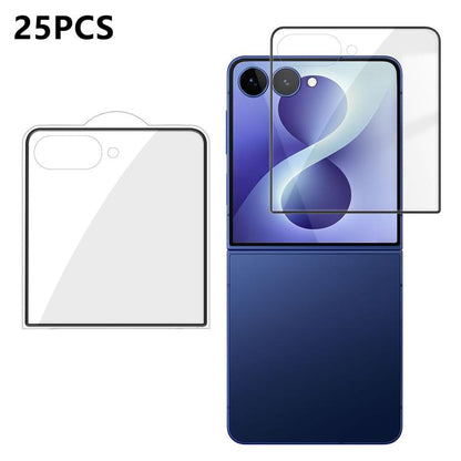 25pcs High-Aluminum Full-Coverage Anti-Fingerprint Screen-Printed HD Tempered Glass Film, For Galaxy A08 4G / 5G, For Galaxy A18 4G / 5G, For Galaxy M47 5G, For Galaxy Z Fold8 5G Outer Screen, For Galaxy Z Fold8 Ultra 5G Outer Screen                   ...