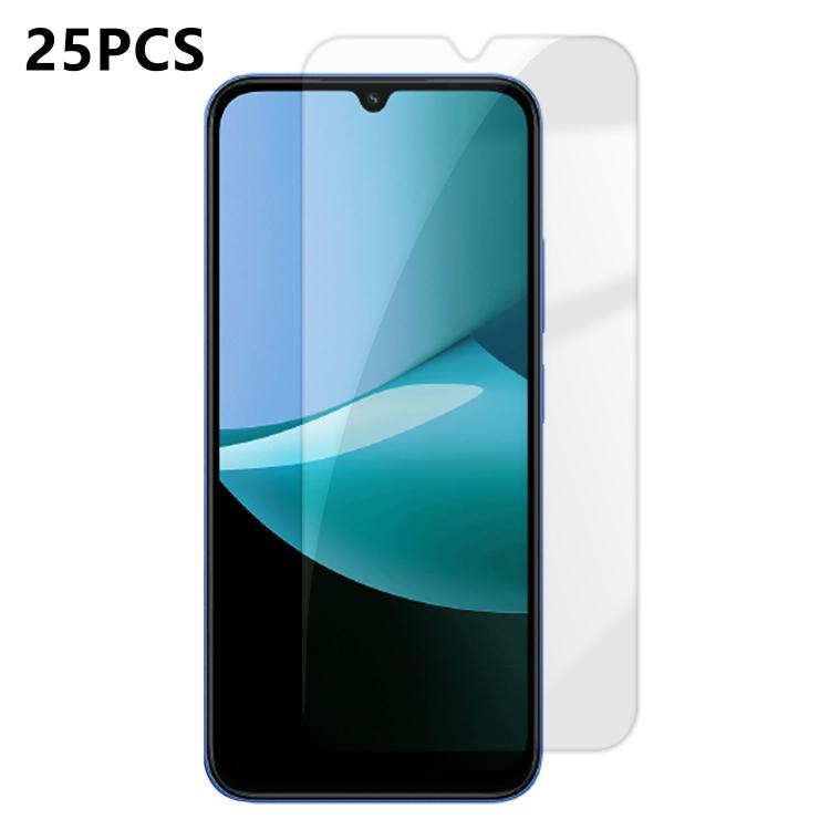 25pcs High-Aluminum Semi-Screen Anti-Fingerprint HD Tempered Glass Film, For Xiaomi 17 Max 5G, For Redmi K90 Max 5G, For Xiaomi 17 Ultra, For Redmi K90, For Redmi K90 Pro Max, For Xiaomi 17 Pro Max, For Redmi Note 15 Pro 5G Global 163.6mm              ...