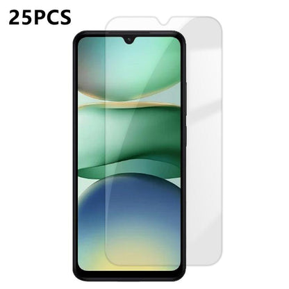 25pcs High-Aluminum Semi-Screen Anti-Fingerprint HD Tempered Glass Film, For Xiaomi 17 Max 5G, For Redmi K90 Max 5G, For Xiaomi 17 Ultra, For Redmi K90, For Redmi K90 Pro Max, For Xiaomi 17 Pro Max, For Redmi Note 15 Pro 5G Global 163.6mm              ...