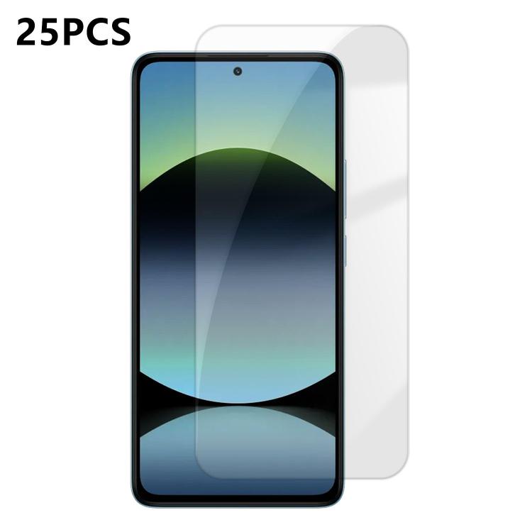25pcs High-Aluminum Semi-Screen Anti-Fingerprint HD Tempered Glass Film, For Redmi A7 4G 171.8mm, For Redmi 17C 4G, For Redmi K90 Ultra 5G, For Xiaomi 17 Max 5G, For Redmi K90 Max 5G, For Xiaomi 17 Ultra, For Redmi K90, For Redmi K90 Pro Max           ...