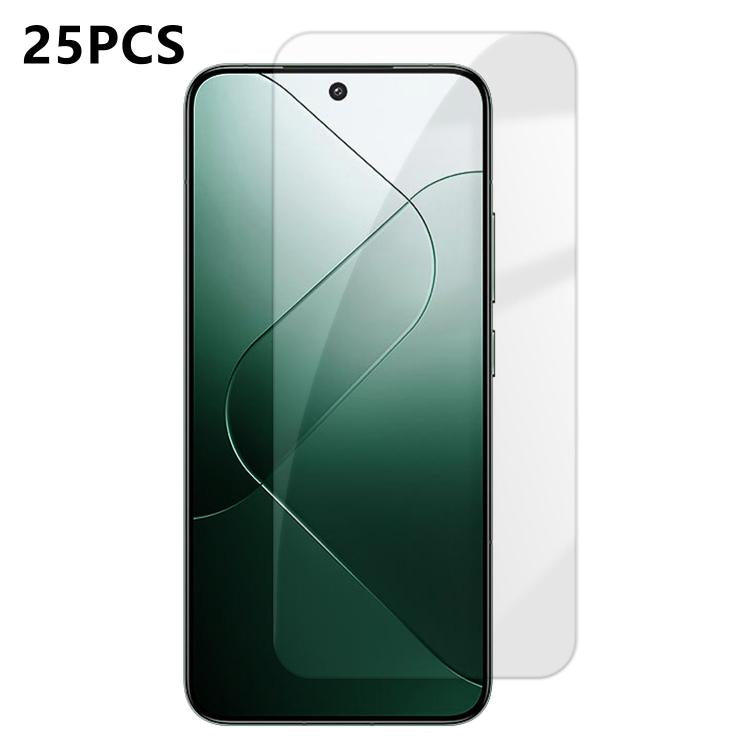 25pcs High-Aluminum Semi-Screen Anti-Fingerprint HD Tempered Glass Film, For Xiaomi 17 Max 5G, For Redmi K90 Max 5G, For Xiaomi 17 Ultra, For Redmi K90, For Redmi K90 Pro Max, For Xiaomi 17 Pro Max, For Redmi Note 15 Pro 5G Global 163.6mm              ...