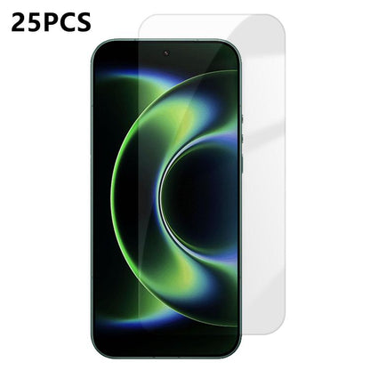 25pcs High-Aluminum Semi-Screen Anti-Fingerprint HD Tempered Glass Film, For Redmi A7 4G 171.8mm, For Redmi 17C 4G, For Redmi K90 Ultra 5G, For Xiaomi 17 Max 5G, For Redmi K90 Max 5G, For Xiaomi 17 Ultra, For Redmi K90, For Redmi K90 Pro Max           ...