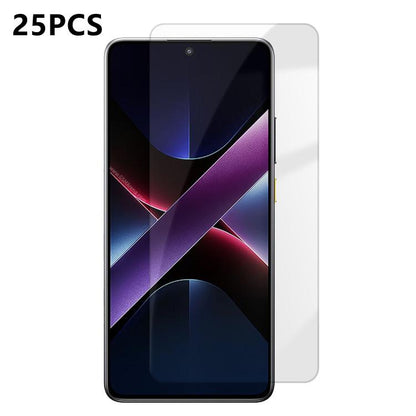25pcs High-Aluminum Semi-Screen Anti-Fingerprint HD Tempered Glass Film, For Redmi A7 4G 171.8mm, For Redmi 17C 4G, For Redmi K90 Ultra 5G, For Xiaomi 17 Max 5G, For Redmi K90 Max 5G, For Xiaomi 17 Ultra, For Redmi K90, For Redmi K90 Pro Max           ...