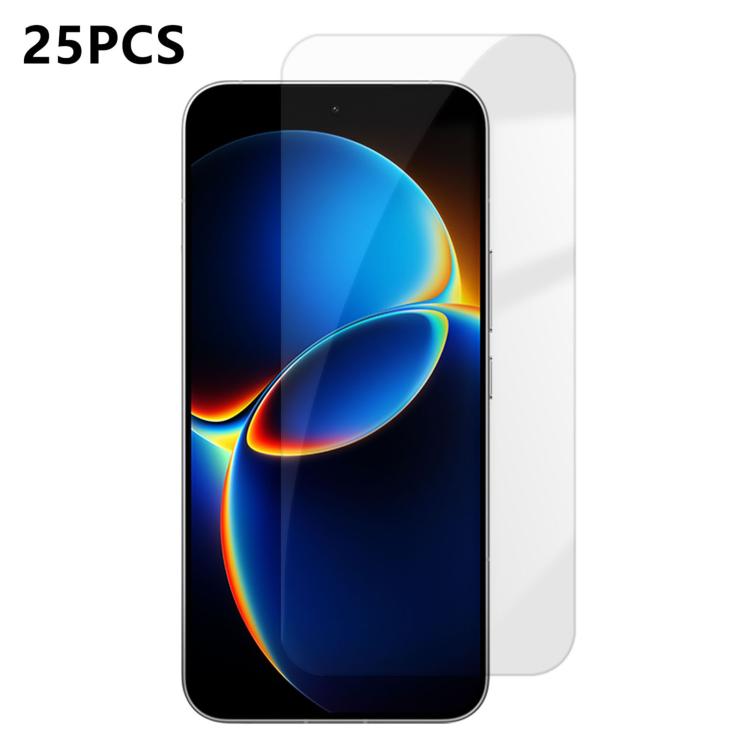 25pcs High-Aluminum Semi-Screen Anti-Fingerprint HD Tempered Glass Film, For Redmi A7 4G 171.8mm, For Redmi 17C 4G, For Redmi K90 Ultra 5G, For Xiaomi 17 Max 5G, For Redmi K90 Max 5G, For Xiaomi 17 Ultra, For Redmi K90, For Redmi K90 Pro Max           ...