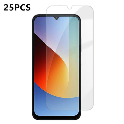 25pcs High-Aluminum Semi-Screen Anti-Fingerprint HD Tempered Glass Film, For Redmi A7 4G 171.8mm, For Redmi 17C 4G, For Redmi K90 Ultra 5G, For Xiaomi 17 Max 5G, For Redmi K90 Max 5G, For Xiaomi 17 Ultra, For Redmi K90, For Redmi K90 Pro Max           ...