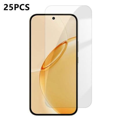 25 Films de protection en verre trempé HD anti-traces de doigts semi-transparents en aluminium, pour Realme 16T 5G, pour Realme Neo8 5G, pour Realme 16 5G, pour Realme 16 Pro 5G