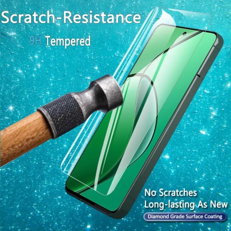 25 Films de protection en verre trempé HD anti-traces de doigts semi-transparents en aluminium, pour Realme 16T 5G, pour Realme Neo8 5G, pour Realme 16 5G, pour Realme 16 Pro 5G