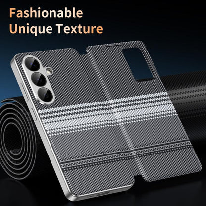 Rainbow Plaid Pattern Smart View Vegan Leather Phone Case, For Samsung Galaxy S26+ 5G, For Samsung Galaxy S26 Ultra 5G, For Samsung Galaxy S26 5G, For Samsung Galaxy A57 5G, For Samsung Galaxy A37 5G, For samsung Galaxy S25 FE 5G                       ...