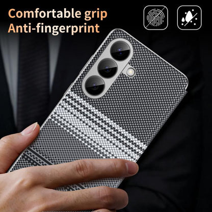 Rainbow Plaid Pattern Smart View Vegan Leather Phone Case, For Samsung Galaxy S26+ 5G, For Samsung Galaxy S26 Ultra 5G, For Samsung Galaxy S26 5G, For Samsung Galaxy A57 5G, For Samsung Galaxy A37 5G, For samsung Galaxy S25 FE 5G                       ...