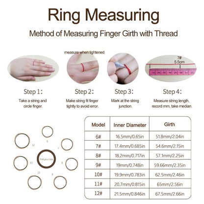 HR01 SIZE 7 Smart Ring, Support Heart Rate / Blood Oxygen / Sleep Monitoring / Female Menstrual Cycle, SIZE 7