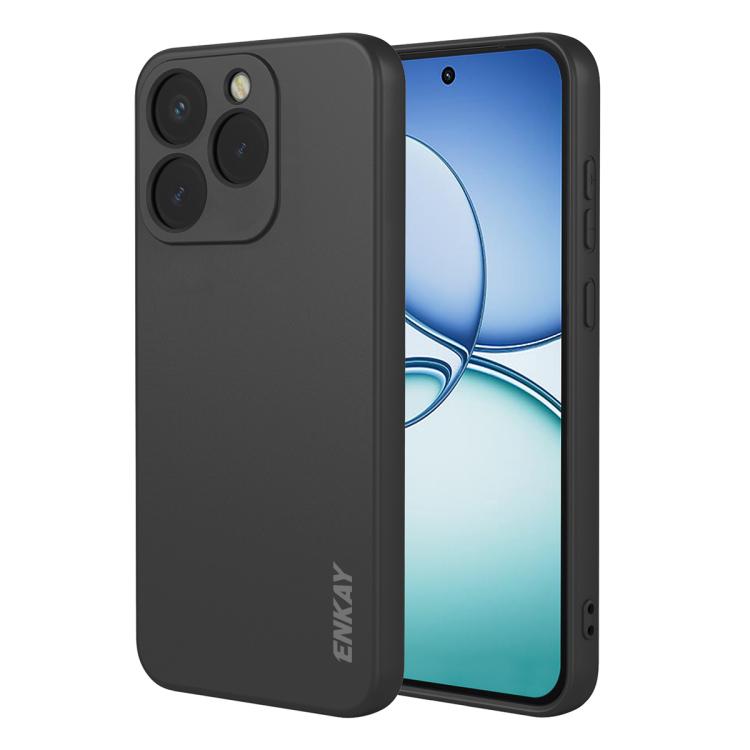 ENKAY Liquid Silicone Soft Shockproof Phone Case, For Realme GT 8 Pro 5G Global, For Realme 15T 5G