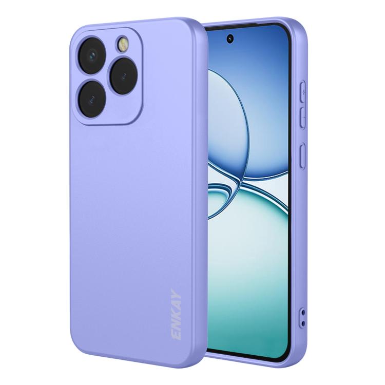 ENKAY Liquid Silicone Soft Shockproof Phone Case, For Realme GT 8 Pro 5G Global, For Realme 15T 5G
