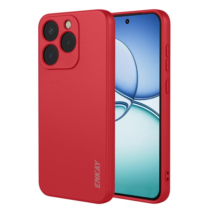 ENKAY Liquid Silicone Soft Shockproof Phone Case, For Realme GT 8 Pro 5G Global, For Realme 15T 5G