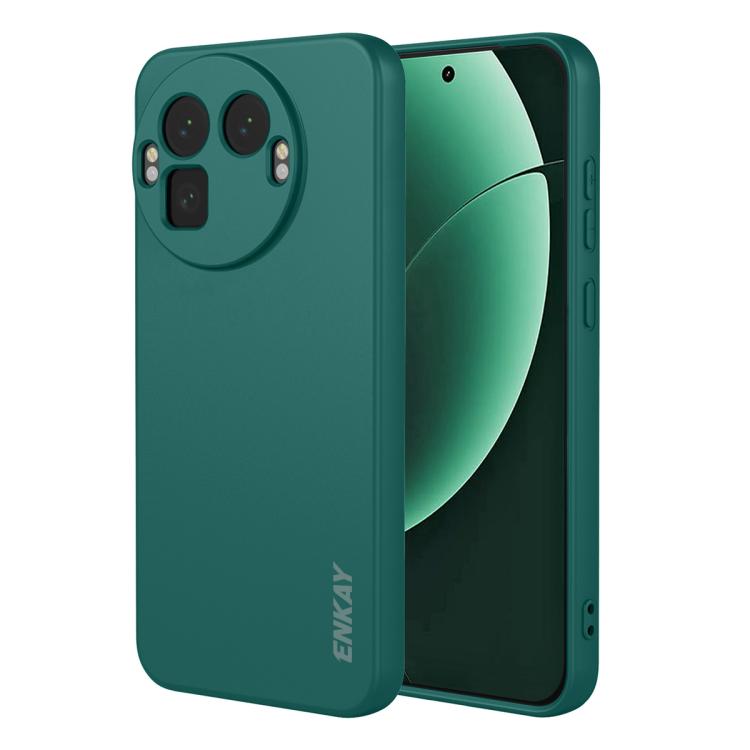ENKAY Liquid Silicone Soft Shockproof Phone Case, For Realme GT 8 Pro 5G Global, For Realme 15T 5G