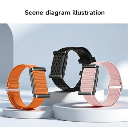 W01 BT 5.4 Screenless Smart Bracelet, Support Call Reminder / Health Monitoring / Multiple Sports Modes