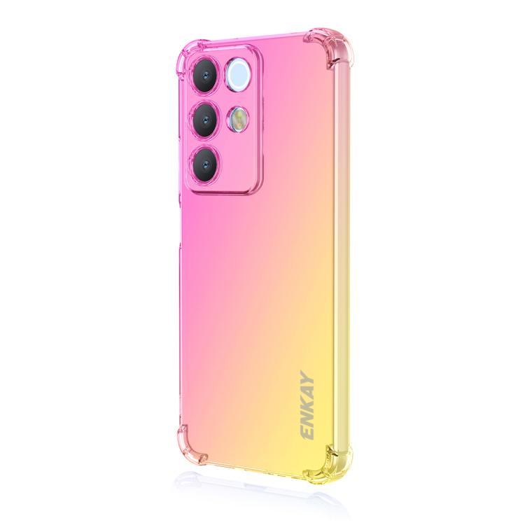 ENKAY Hat-Prince Gradient Airbag TPU Phone Case, For Realme C85 4G / 15x 5G