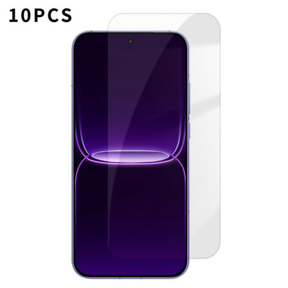 Kalebol 10pcs High-Aluminum Semi-Screen Anti-Fingerprint HD Tempered Glass Film, For Realne 16T 5G, For Realme C100 5G, For Realme C100 4G, For Realme Narzo 100 Lite 5G, For Realme Neo8, For Realme 16, For Realme 16 Pro