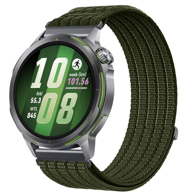 Cloud-Feel Breathable Nylon Woven Metal Head Watch Band, 18mm, 20mm, 22mm