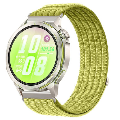 Cloud-Feel Breathable Nylon Woven Metal Head Watch Band, 18mm, 20mm, 22mm
