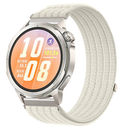 Cloud-Feel Breathable Nylon Woven Metal Head Watch Band, 18mm, 20mm, 22mm