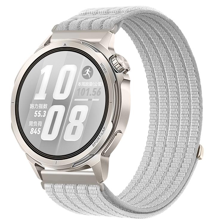 Cloud-Feel Breathable Nylon Woven Metal Head Watch Band, 18mm, 20mm, 22mm