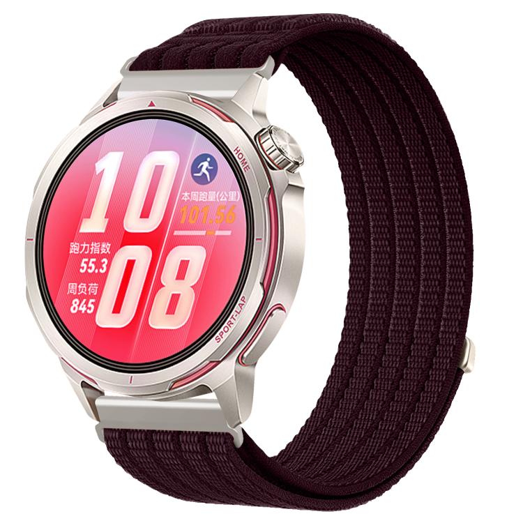 Cloud-Feel Breathable Nylon Woven Metal Head Watch Band, 18mm, 20mm, 22mm