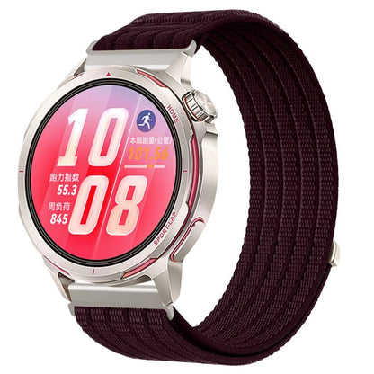 Cloud-Feel Breathable Nylon Woven Metal Head Watch Band, 18mm, 20mm, 22mm