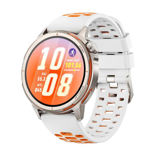 Two Color Perforated Silicone Watch Band, For Huawei Watch GT Runner 2