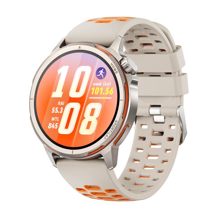 Two Color Perforated Silicone Watch Band, For Huawei Watch GT Runner 2