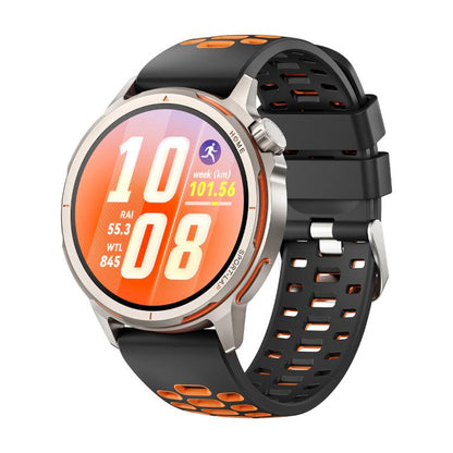 Two Color Perforated Silicone Watch Band, For Huawei Watch GT Runner 2