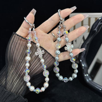 Liu Guang Si Yun Mobile Phone Chain, Pink, Gray, Purple, White
