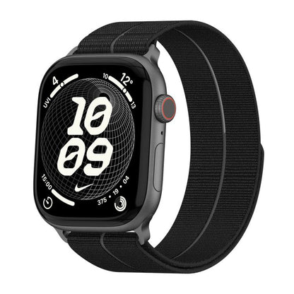 Feather Light Round Tail Nylon Loop Metal Interface Watch Band, For Apple Watch 46mm / 49mm / 45mm / 44mm, For Apple Watch 42mm / 41mm / 40mm / 38mm