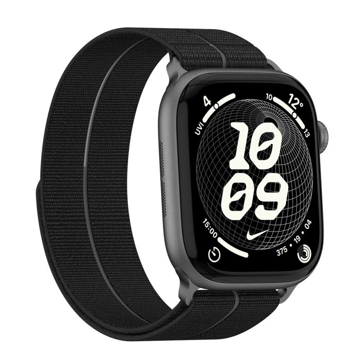 Feather Light Round Tail Nylon Loop Metal Interface Watch Band, For Apple Watch 46mm / 49mm / 45mm / 44mm, For Apple Watch 42mm / 41mm / 40mm / 38mm