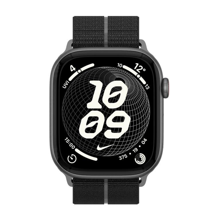 Feather Light Round Tail Nylon Loop Metal Interface Watch Band, For Apple Watch 46mm / 49mm / 45mm / 44mm, For Apple Watch 42mm / 41mm / 40mm / 38mm