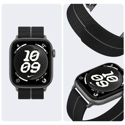 Feather Light Round Tail Nylon Loop Metal Interface Watch Band, For Apple Watch 46mm / 49mm / 45mm / 44mm, For Apple Watch 42mm / 41mm / 40mm / 38mm