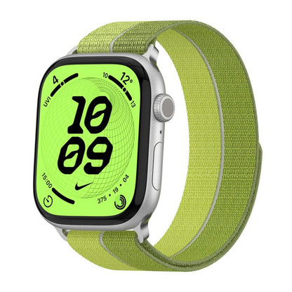 Feather Light Round Tail Nylon Loop Metal Interface Watch Band, For Apple Watch 46mm / 49mm / 45mm / 44mm, For Apple Watch 42mm / 41mm / 40mm / 38mm