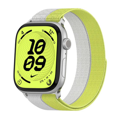 Feather Light Round Tail Nylon Loop Metal Interface Watch Band, For Apple Watch 46mm / 49mm / 45mm / 44mm, For Apple Watch 42mm / 41mm / 40mm / 38mm