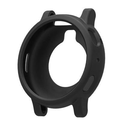 Silicone Soft Case and Solid Color Perforated Silicone Watch Band, For Amazfit Active Max