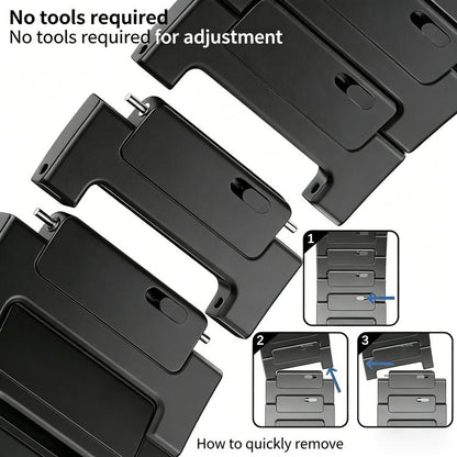 Three Beads Magnetic Clasp Titanium Alloy Watch Band, For Apple Watch 46mm / 49mm / 45mm / 44mm, For Apple Watch 42mm / 41mm / 40mm / 38mm