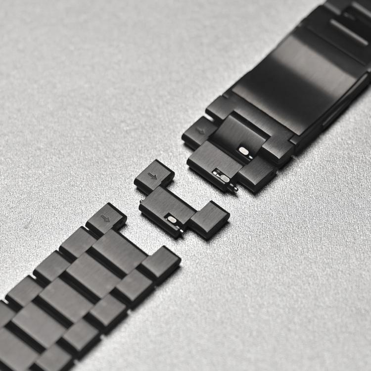 Three Beads Magnetic Clasp Titanium Alloy Watch Band, For Apple Watch 46mm / 49mm / 45mm / 44mm, For Apple Watch 42mm / 41mm / 40mm / 38mm